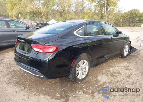 2016 Chrysler 200 Limited из США, поврежденный, VIN 1C3CCCAB7GN113385